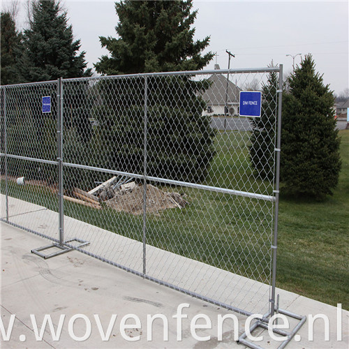 Temporary fence